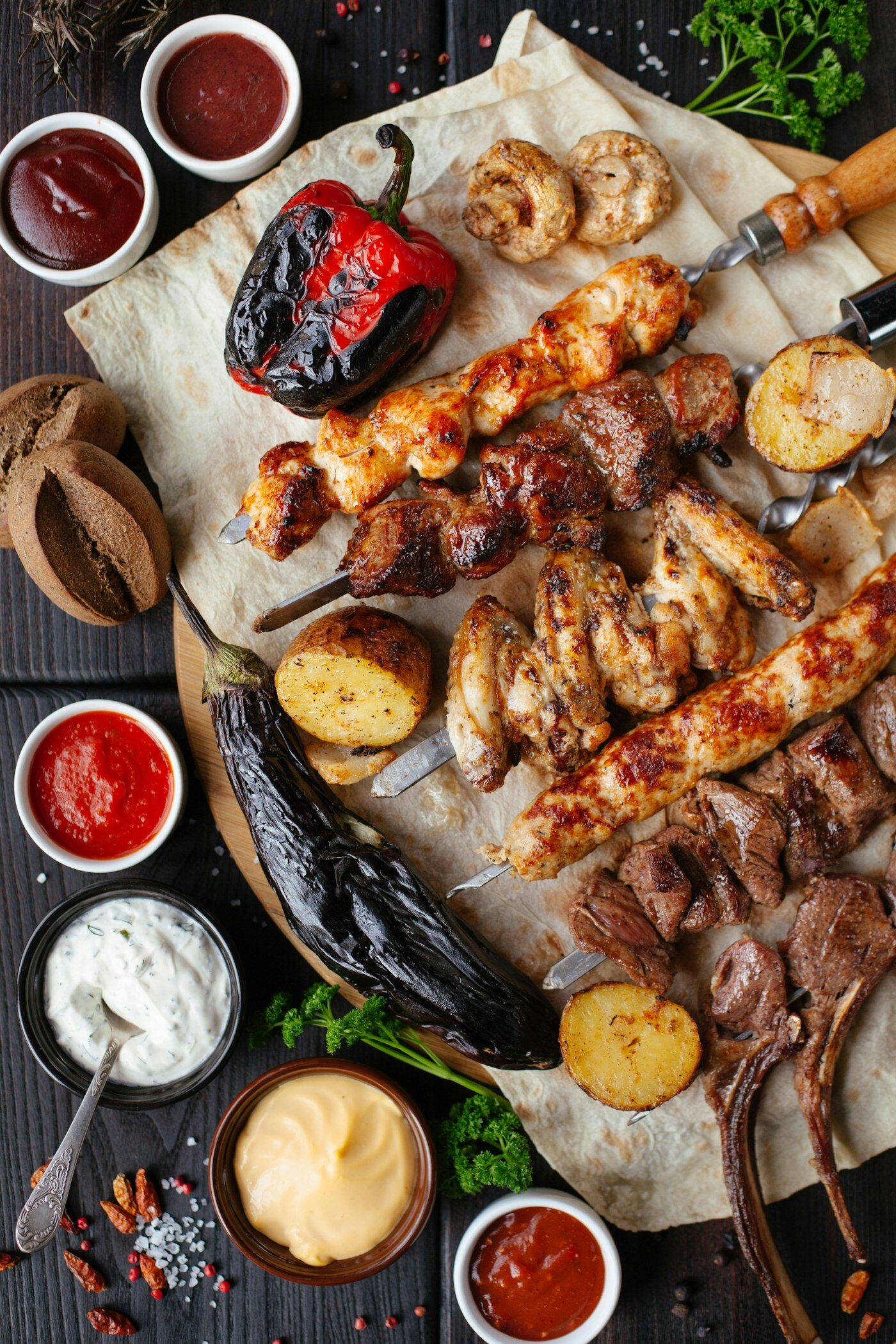 Côte de Boeuf över eld